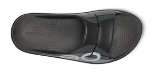 OOFOS OOahh Sport Slide Black Wave
