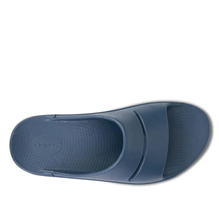 OOFOS OOahh Unisex Slide Moroccan Blue