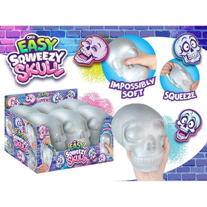 ORB Easy Sqweezy Skull Squishy Toy