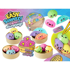 ORB Easy Sqweezy Triplet Dumplings Squishy Toy