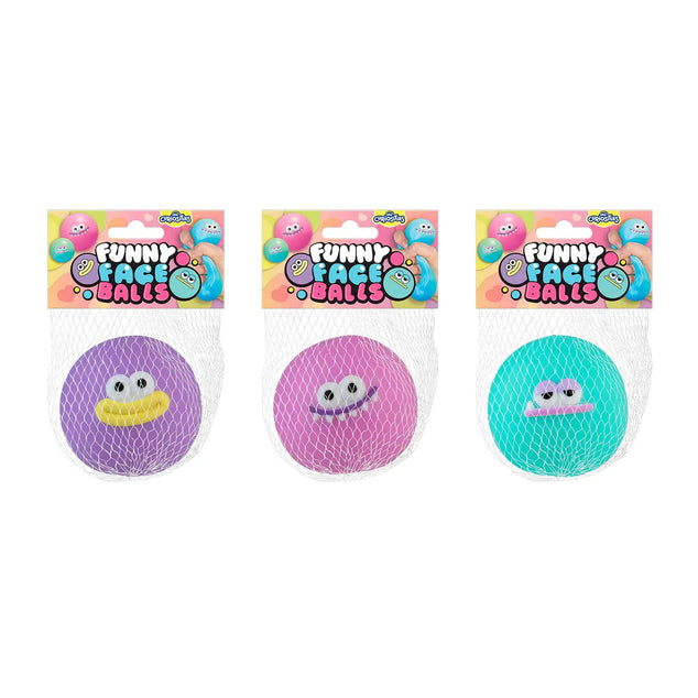 ORB Funny Faces Balls Squishy Toy