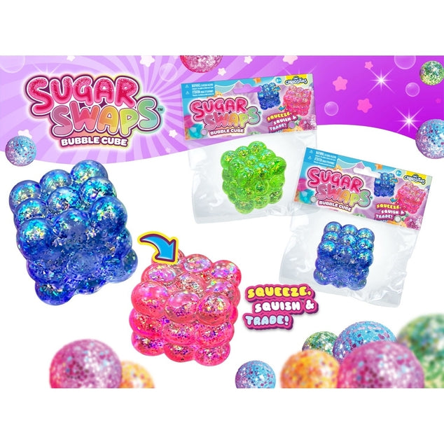 ORB Sugar Swaps Bubble Cube Squishy Toy