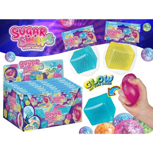 ORB Sugar Swaps Cool Cubes Glow In The Dark Squishy Toy