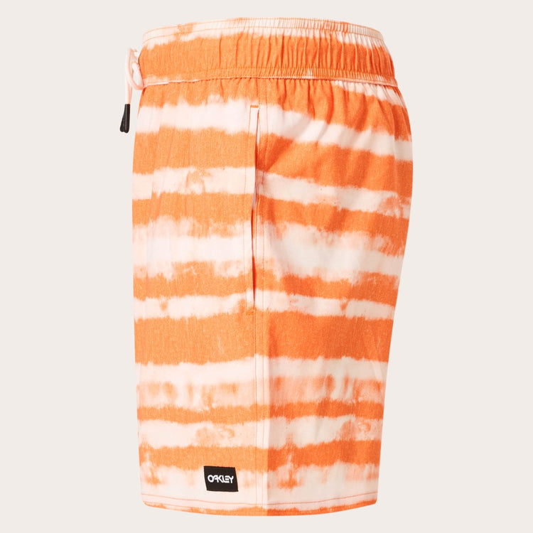 Oakley Blur Stripes 16" Shorts Orange/White