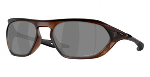 Oakley Cage Jacket Sunglasses Matte Rootbeer/Prizm Black
