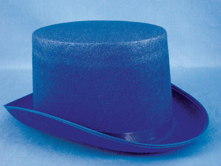 Oilers Felt Top Hat Blue
