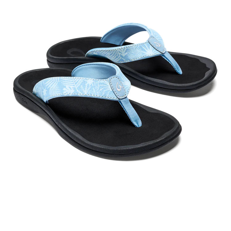 Olukai Women's Ohana Sandal Pale Blue/Black