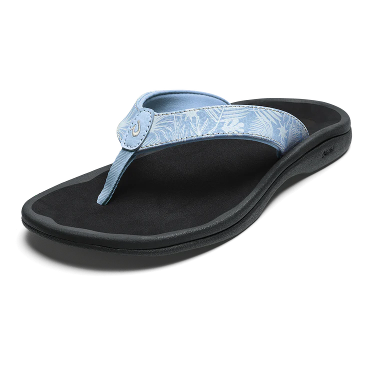 Olukai Women's Ohana Sandal Pale Blue/Black