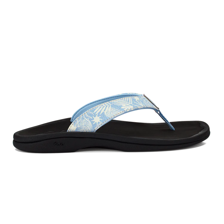 Olukai Women's Ohana Sandal Pale Blue/Black