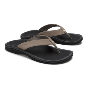 Olukai Women's Ohana Sandal Warm Taupe/Black

