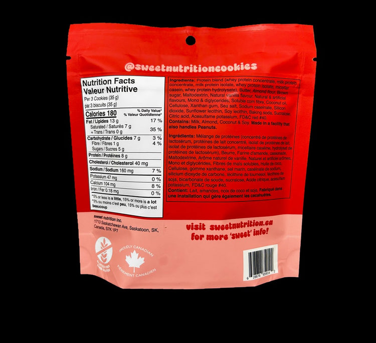 Sweet Nutrition Protein Cookies 70g