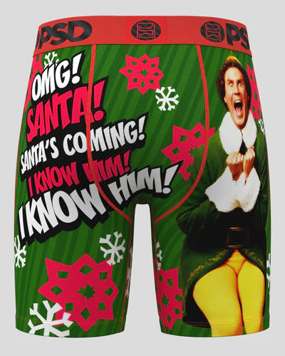 PSD Elf I Know Him Boxer Briefs
