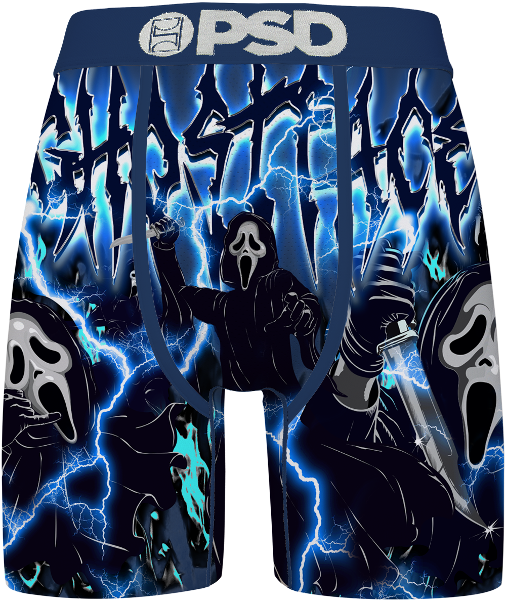 PSD Ghostface After Hours Boxer Briefs blue black
