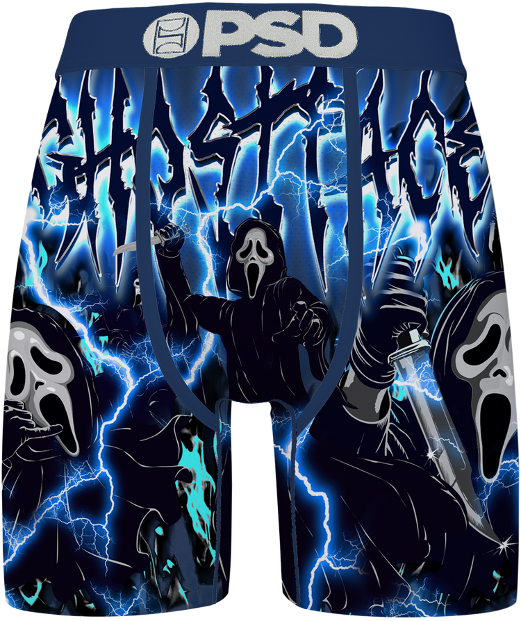 PSD Ghostface After Hours Boxer Briefs blue black