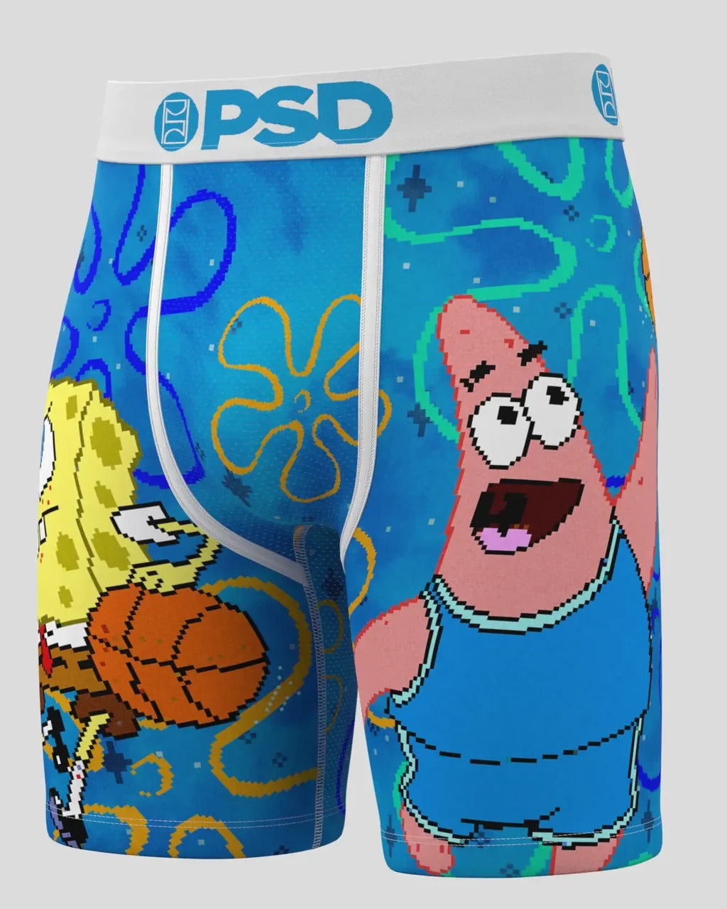 PSD Men's SpongeBob Boxer Briefs 8 Ball
