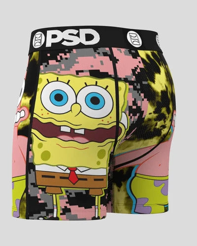 PSD Men's SpongeBob Boxer Briefs Era Split
