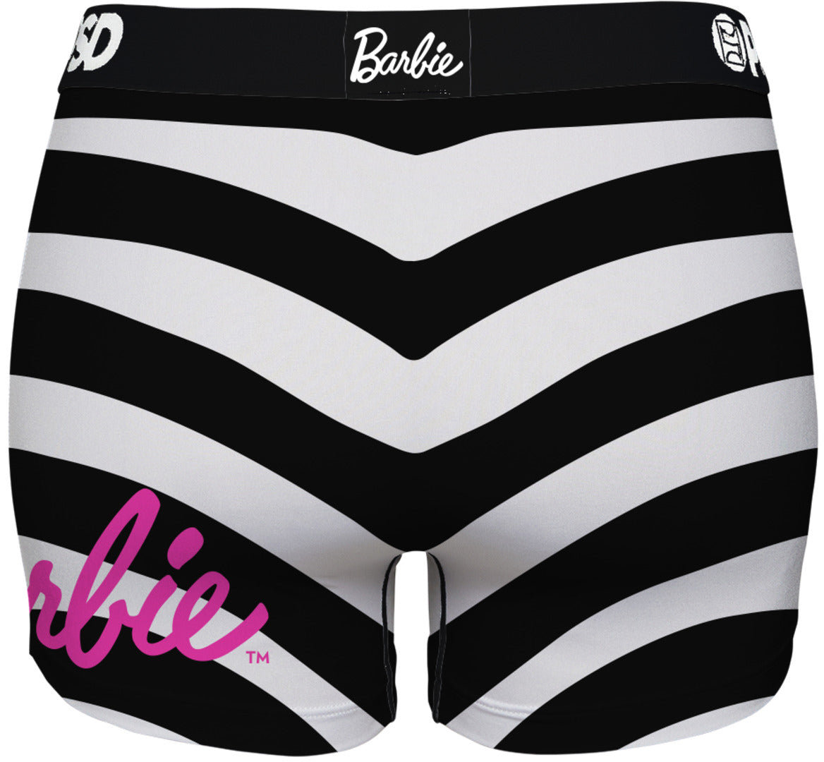 PSD Women's Barbie Doll Boxer Briefs black white