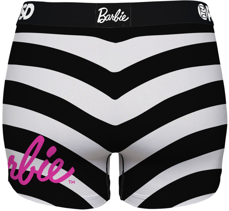 PSD Women's Barbie Doll Boxer Briefs black white