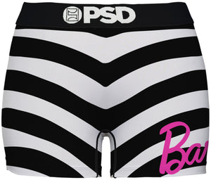 PSD Women's Barbie Doll Boxer Briefs black white