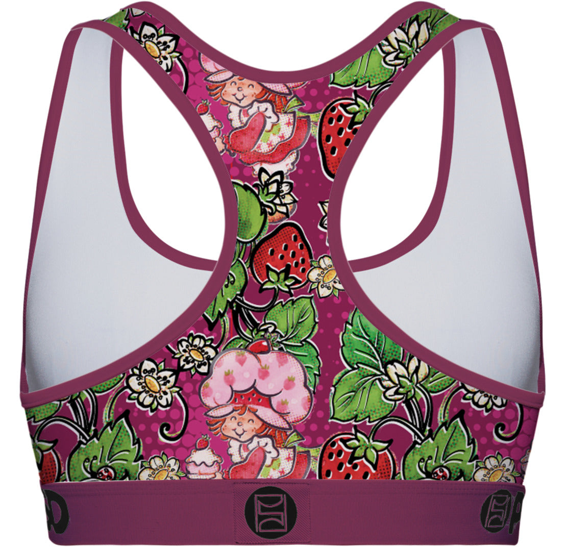 PSD Women's Dark Berry Sports Bra purple