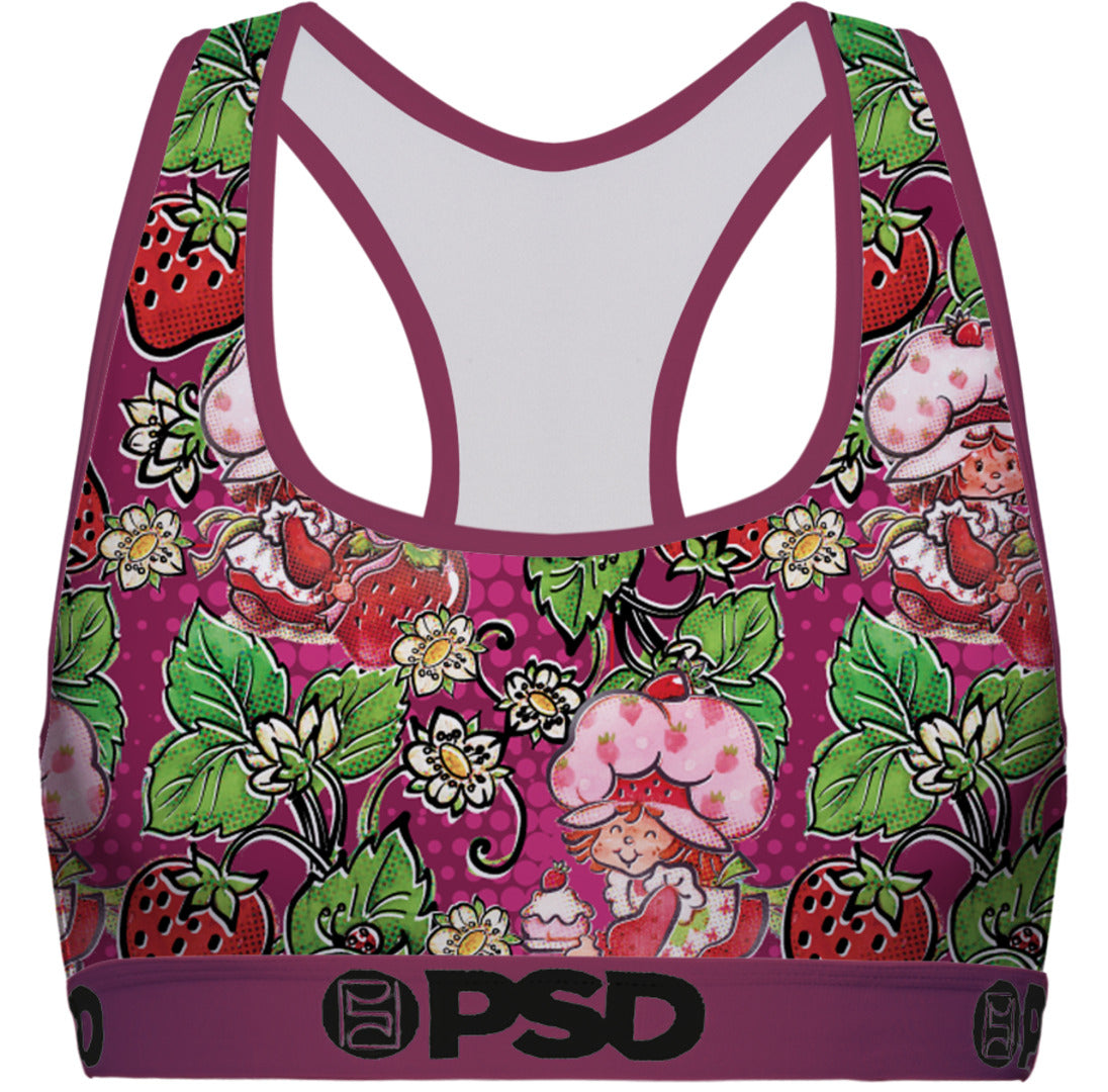 PSD Women's Dark Berry Sports Bra purple