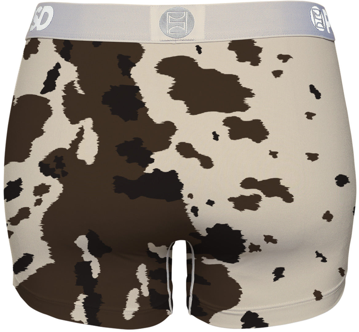 PSD Women's Longhorn Boxer Briefs brown black
