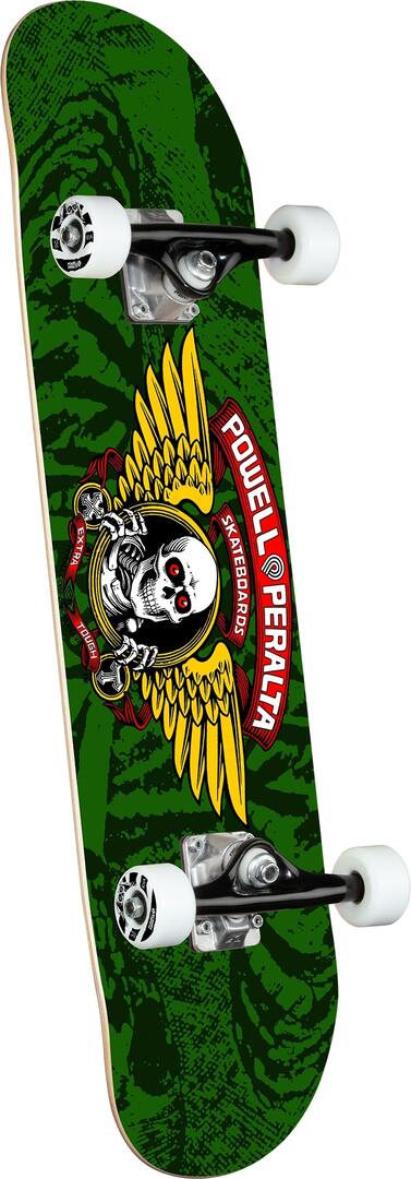 Powell-Peralta Winged Ripper Complete Skateboard 8.0" Green
