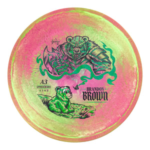 Prodigy A3 500 Spectrum Brandon Brown 2026 Signature Series Putt and Approach Golf Disc