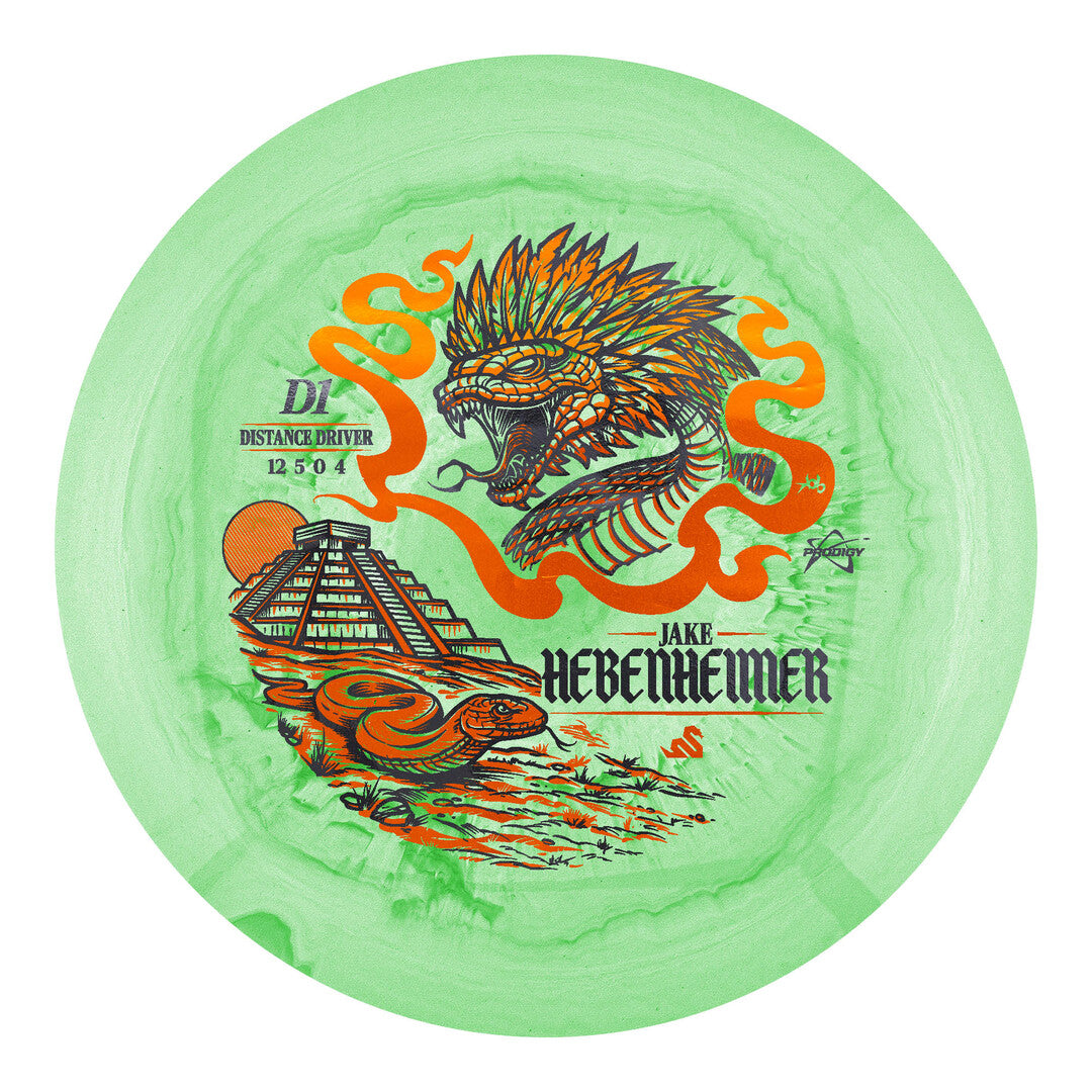 Prodigy D1 500 Spectrum Jake Hebenheimer 2026 Signature Series Distance Driver Golf Disc