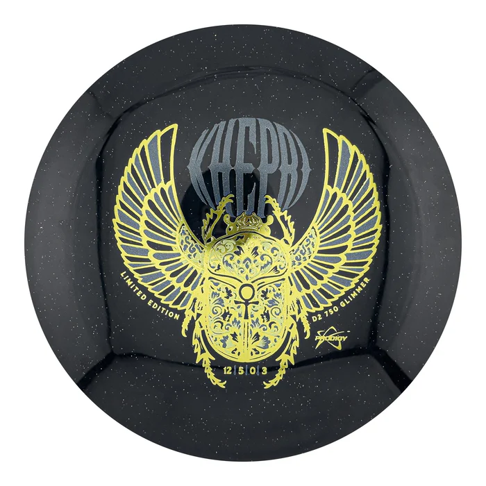 Prodigy D2 750 Glimmer Plastic Khepri Stamp Distance Driver Golf Disc