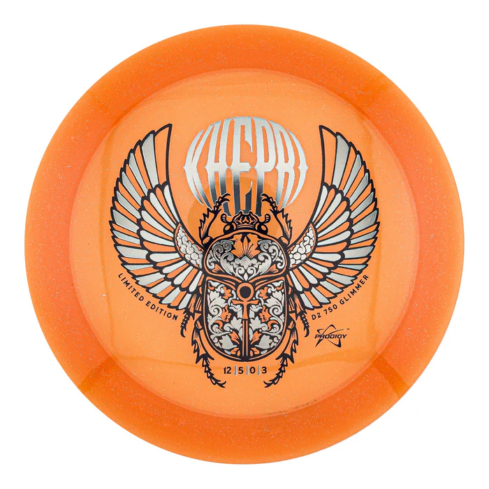Prodigy D2 750 Glimmer Plastic Khepri Stamp Distance Driver Golf Disc