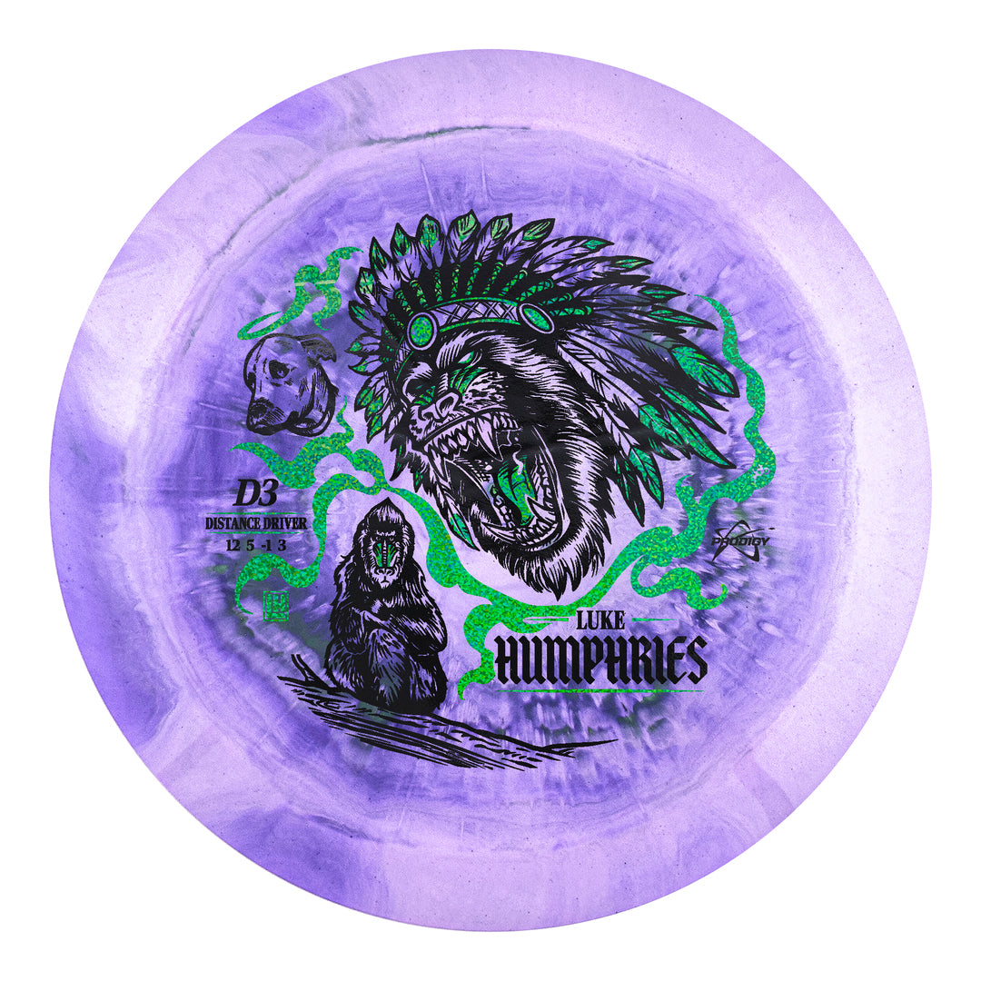 Prodigy D3 500 Spectrum Luke Humphries 2026 Signature Series Distance Driver Golf Disc 170-175 g
