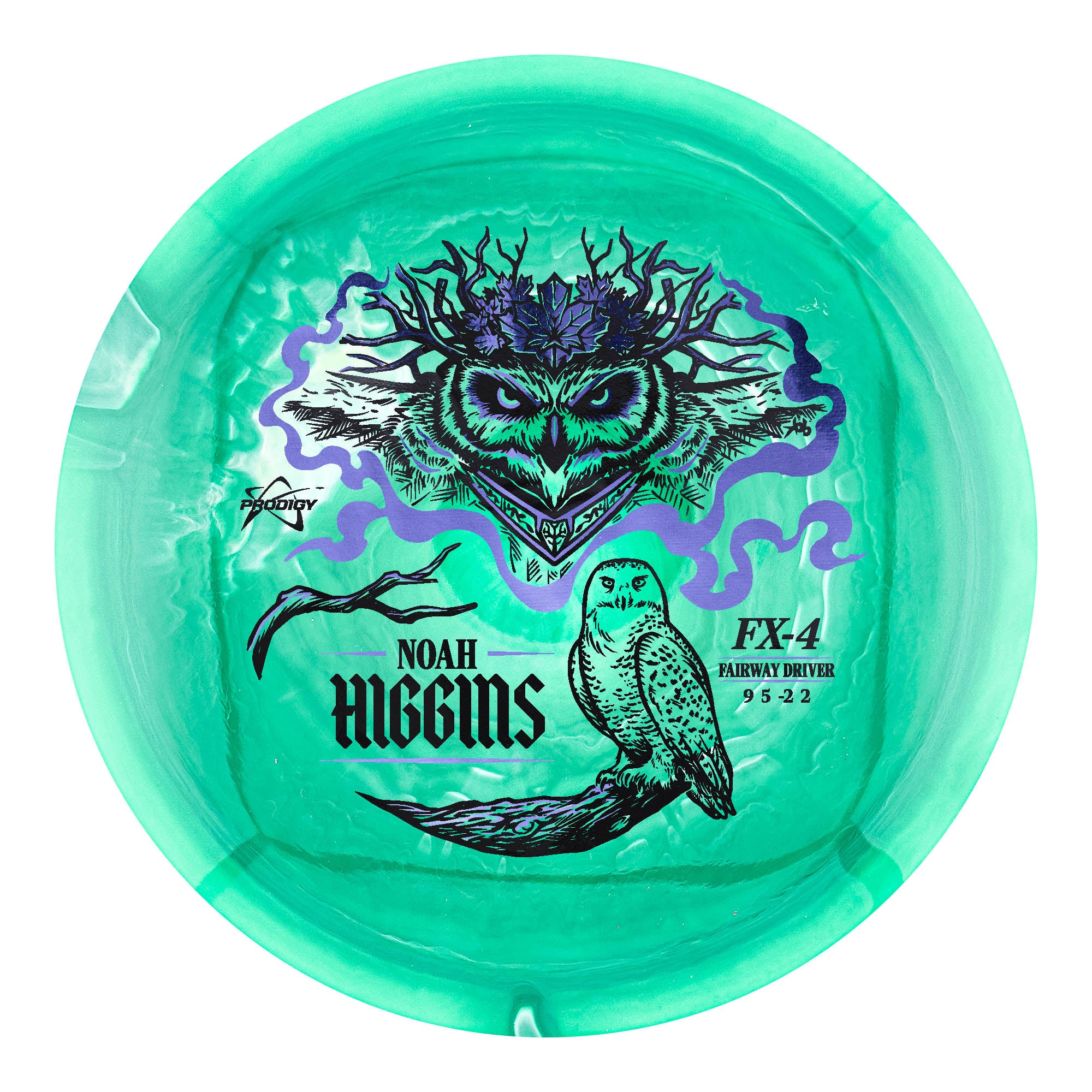 Prodigy FX-4 500 Spectrum Noah Higgins 2026 Signature Series Fairway Driver Golf Disc