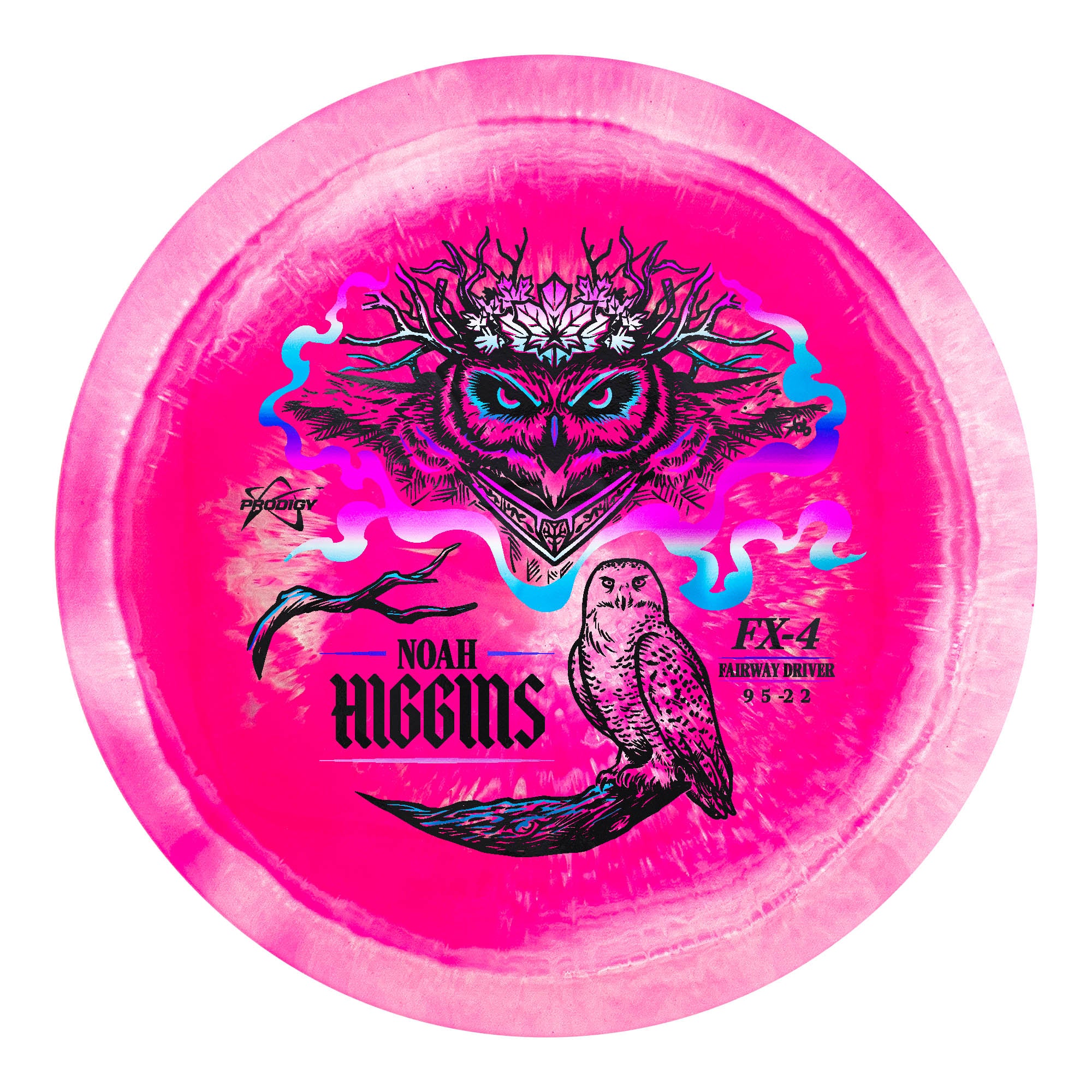 Prodigy FX-4 500 Spectrum Noah Higgins 2026 Signature Series Fairway Driver Golf Disc