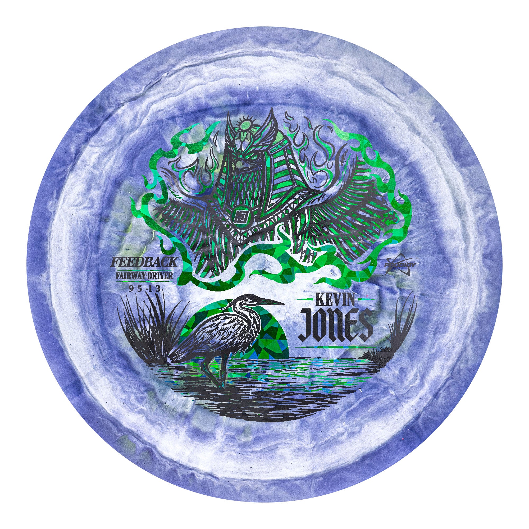 Prodigy Feedback 500 Spectrum Kevin Jones2026 Signature Series Fairway Driver Golf Disc
