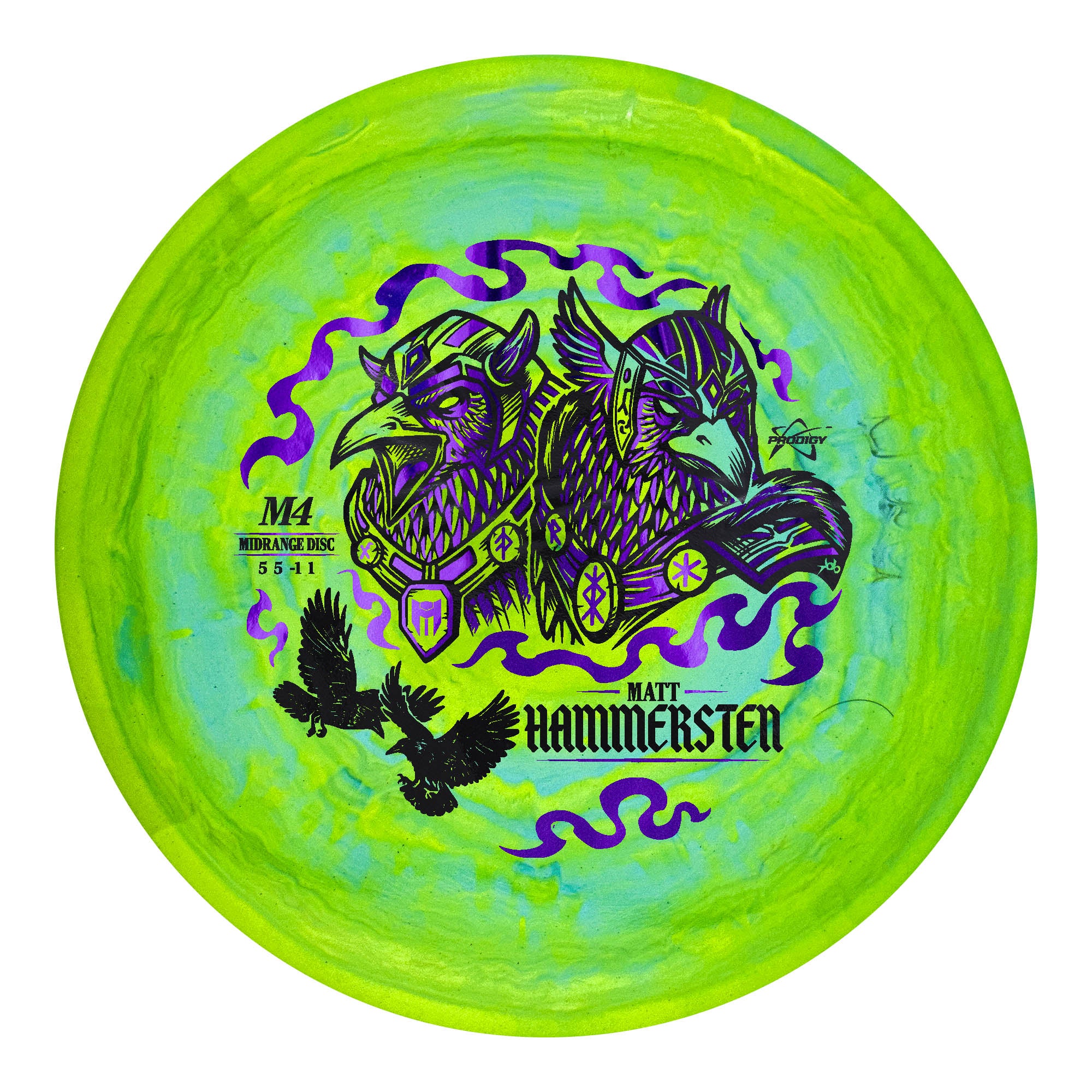 Prodigy M4 500 Spectrum Matt Hammersten 2026 Signature Series Mid-Range Golf Disc
