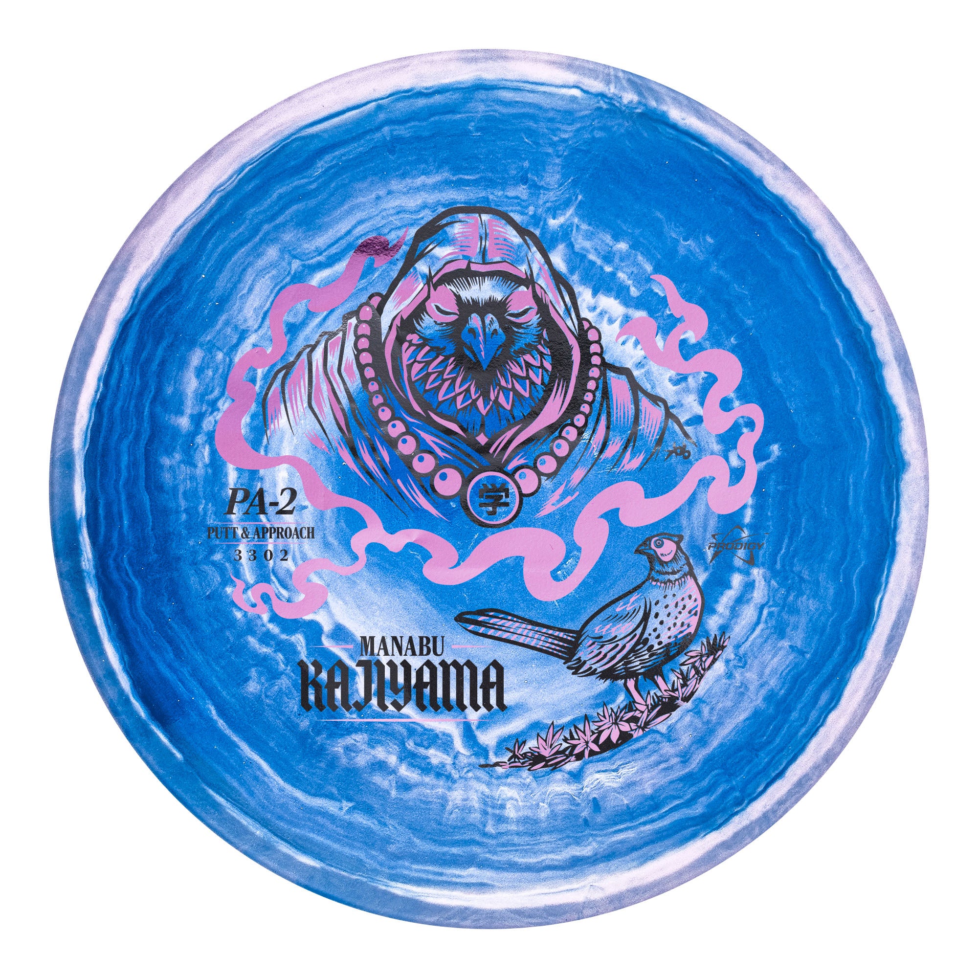 Prodigy PA-2 500 Spectrum Manabu Kajiyama 2026 Signature Series Putt and Approach Golf Disc