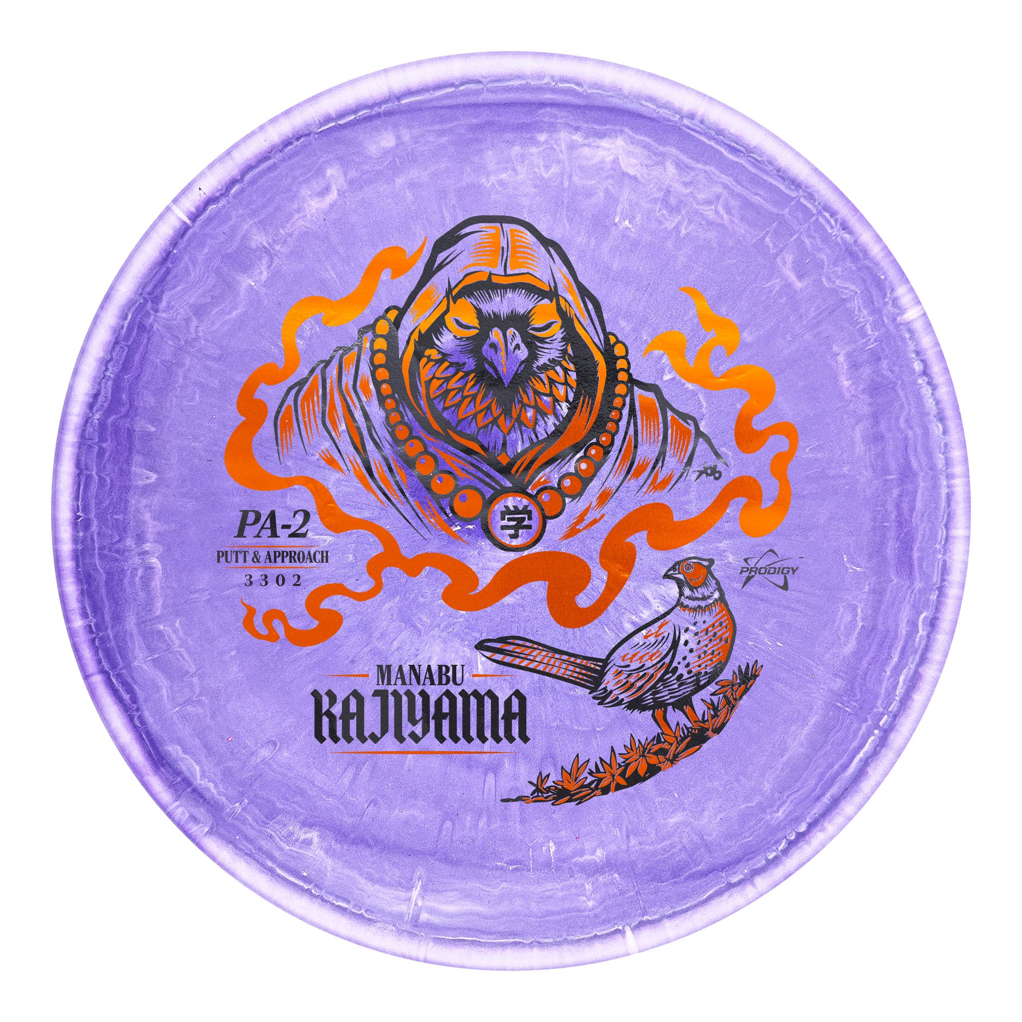 Prodigy PA-2 500 Spectrum Manabu Kajiyama 2026 Signature Series Putt and Approach Golf Disc