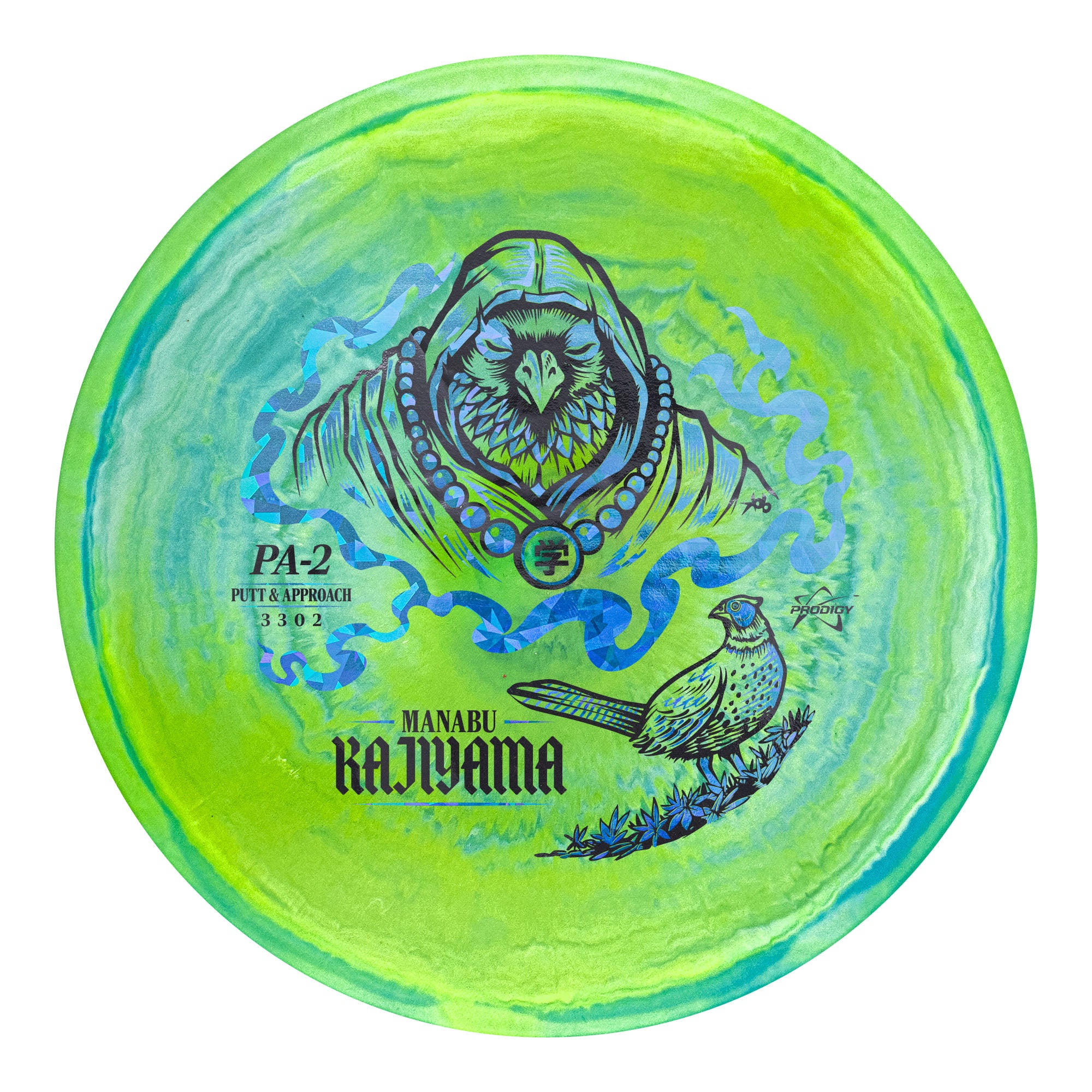 Prodigy PA-2 500 Spectrum Manabu Kajiyama 2026 Signature Series Putt and Approach Golf Disc