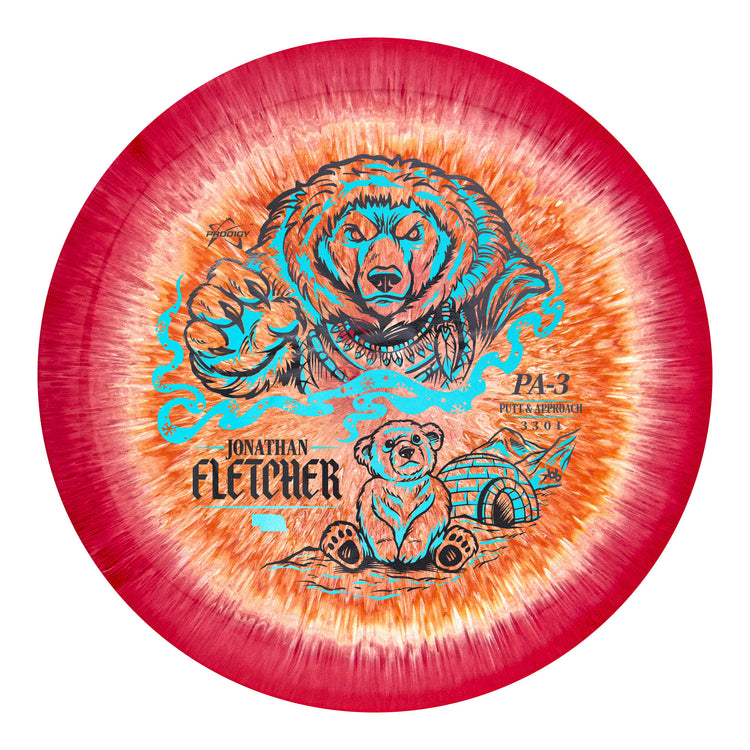 Prodigy PA-3 500 Spectrum Jonathan Fletcher 2026 Signature Series Putt and Approach Golf Disc