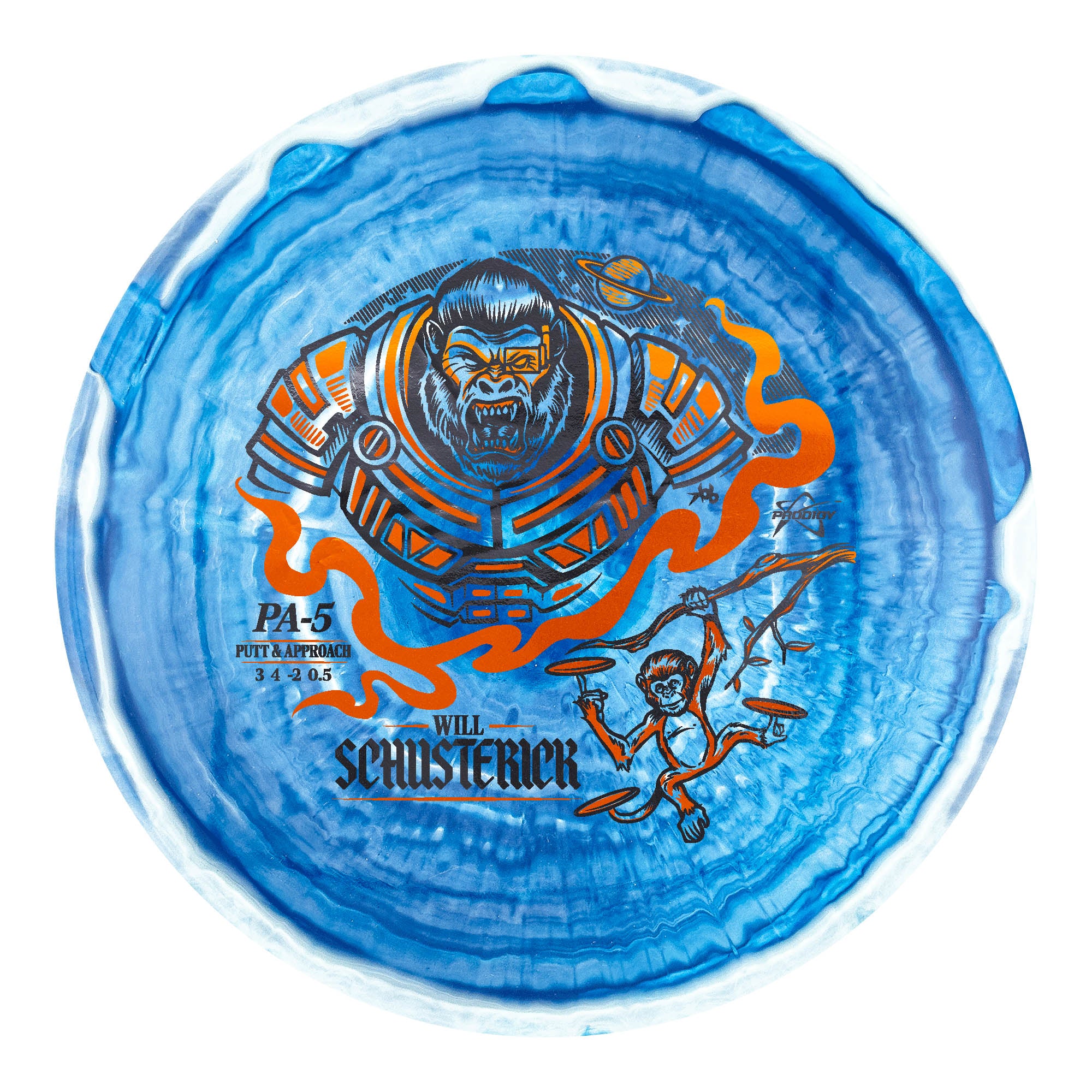 Prodigy PA-5 500 Spectrum Will Schusterick 2026 Signature Series Putt & Approach Golf Disc