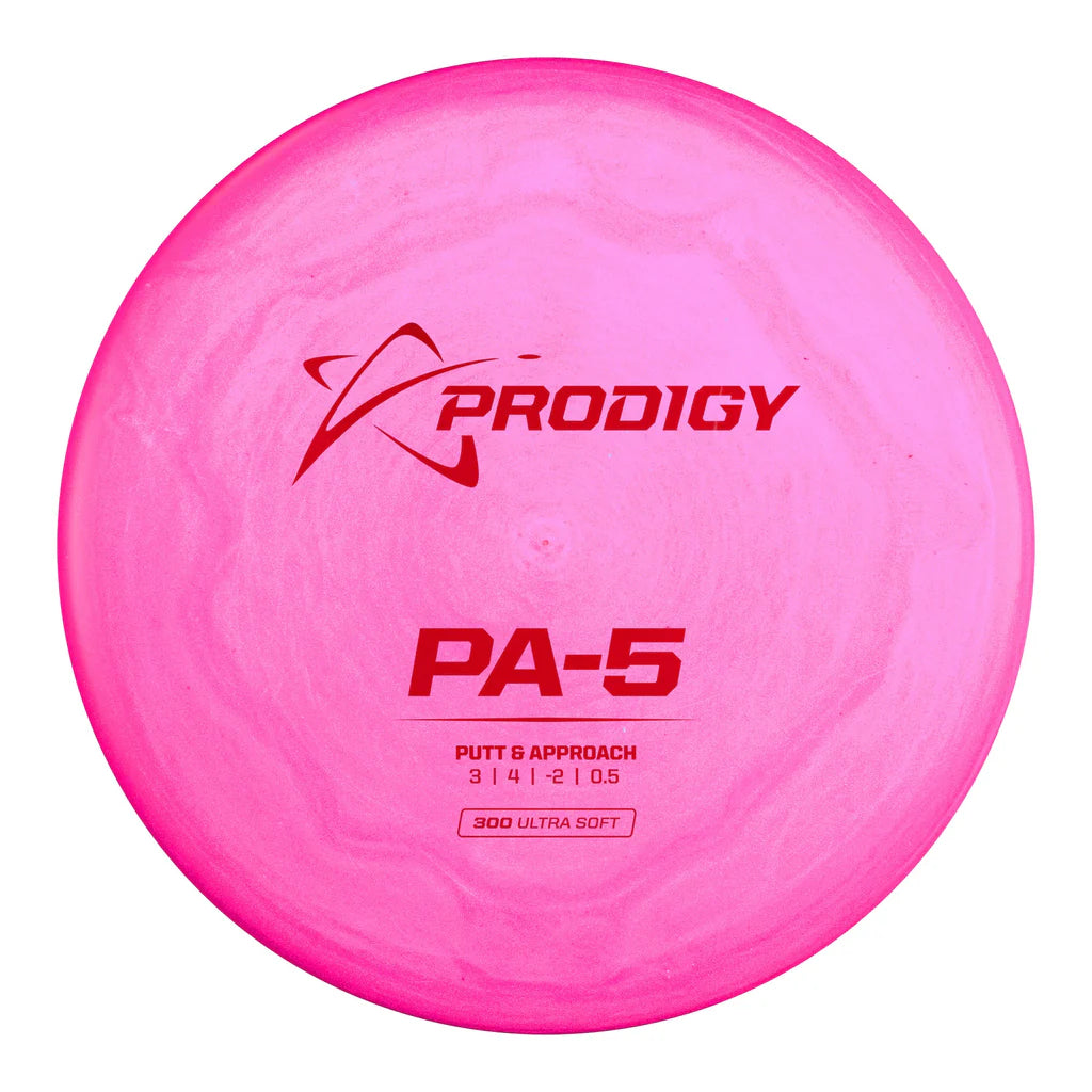 Prodigy PA-5 Ultra Soft Plastic Putt & Approach Golf Disc pink
