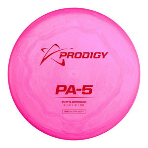 Prodigy PA-5 Ultra Soft Plastic Putt & Approach Golf Disc pink
