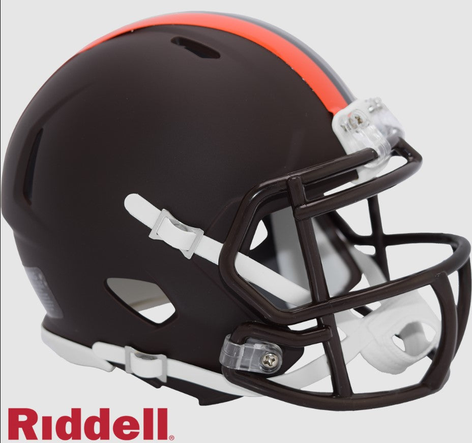 Riddell NFL Cleveland Browns Speed Mini Alternate Helmet