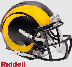 Riddell NFL Los Angeles Rams Speed Mini Rivalries Helmet