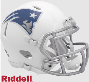Riddell NFL New England Patriots Speed Mini Rivalries Helmet