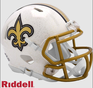 Riddell NFL New Orleans Saints Speed Mini Alternate Helmet