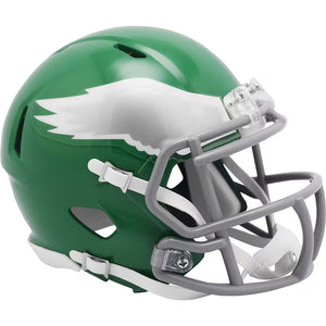 Riddell NFL Philadelphia Eagles Speed Mini Throwback Helmet 2023 Kelly Green