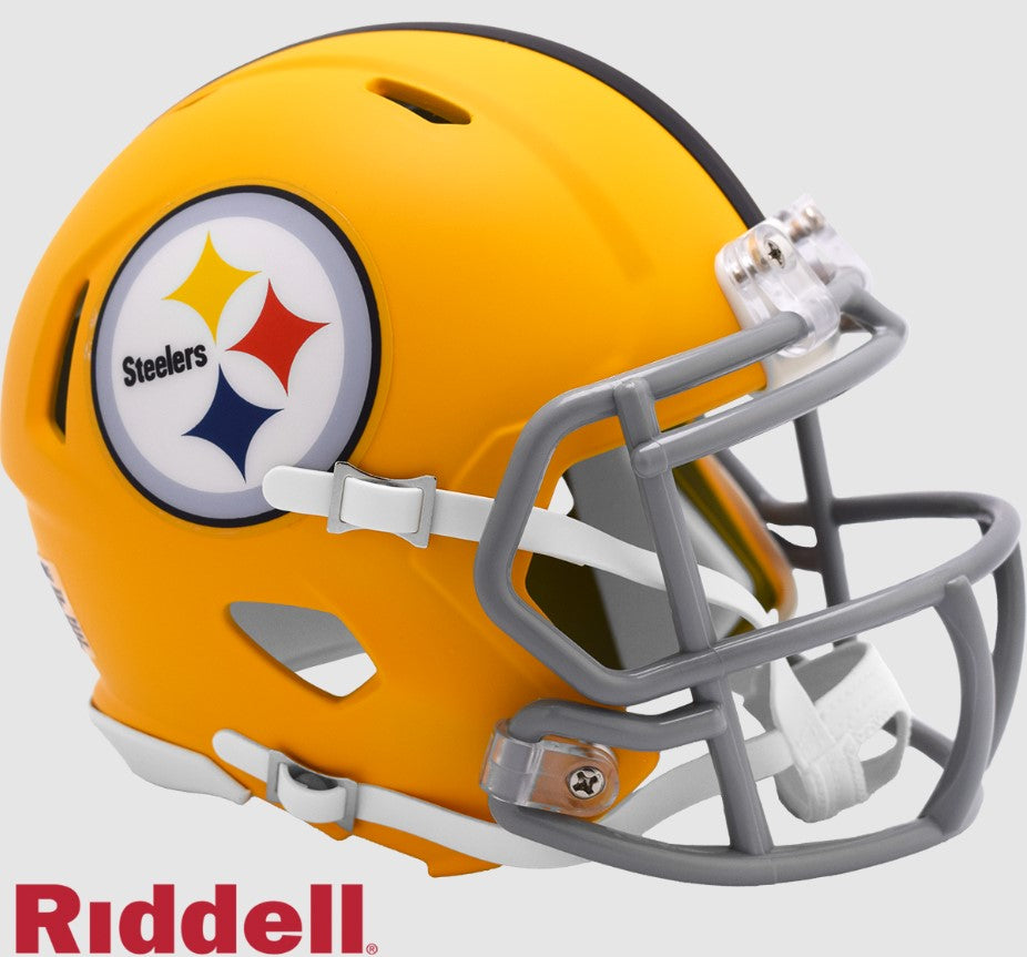 Riddell NFL Pittsburgh Steelers Speed Mini Alternate Helmet