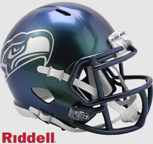 Riddell NFL Seattle Seahawks Speed Mini Rivalries Helmet